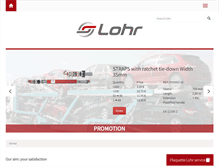 Tablet Screenshot of lohrservice.com